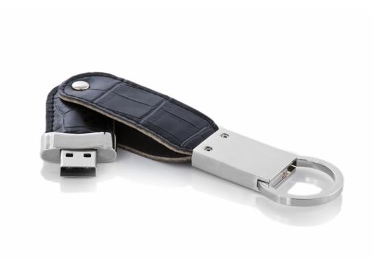 Anahtarlıklı Deri USB Bellek