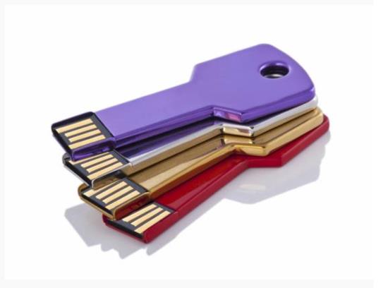 Ekonomik Anahtar USB Bellek (Renkli)