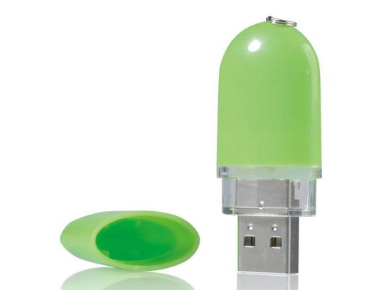 Plastik Kapaklı Renkli USB Bellek