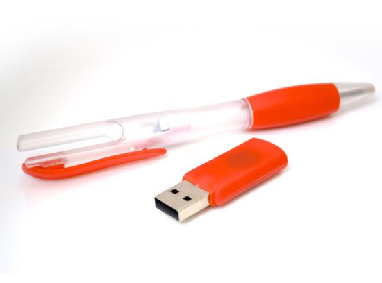 Plastik Kalem Şeklinde USB