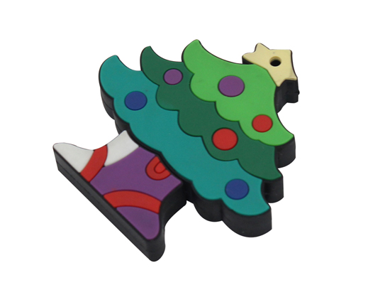 Renkli Noel Ağacı USB Bellek